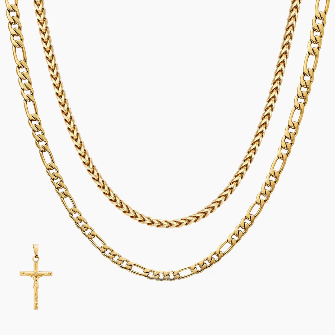 Franco + Figaro + Crucifijo Set